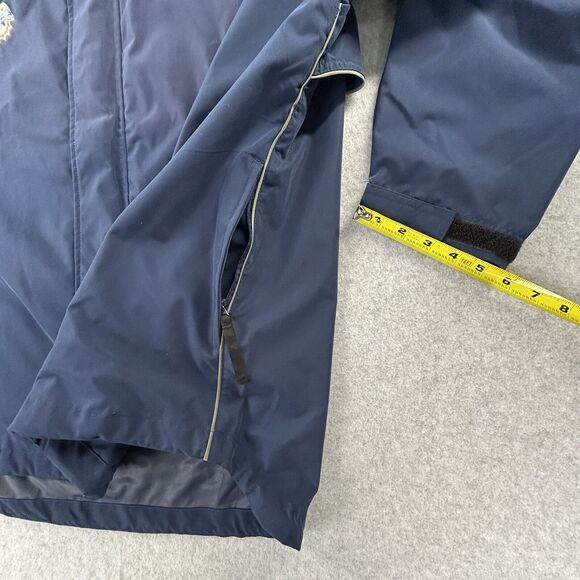 Vtg Nike Jacket Packable Windbreaker Men XL Blue Embrd Miami Dolphins Sun Logo - Picture 12 of 16